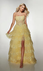 Alyce Prom Dress 62191 - Light Yellow