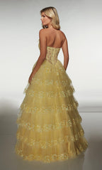 Alyce Prom Dress 62191 - Light Yellow