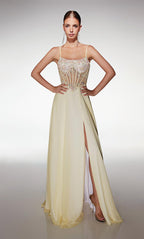 Alyce Paris Prom 62198 - Light Yellow