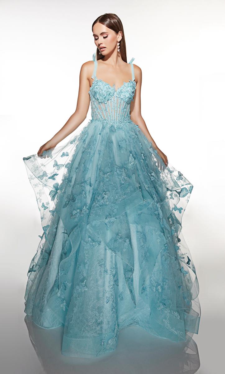 Alyce Prom Dress 62199 - Baby Blue
