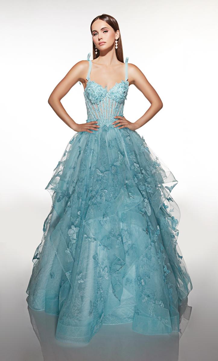 Alyce Prom Dress 62199 - Baby Blue