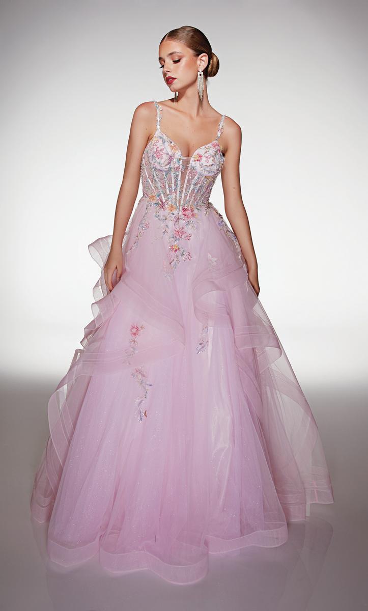 Alyce Prom Dress 62201 - Rosewater
