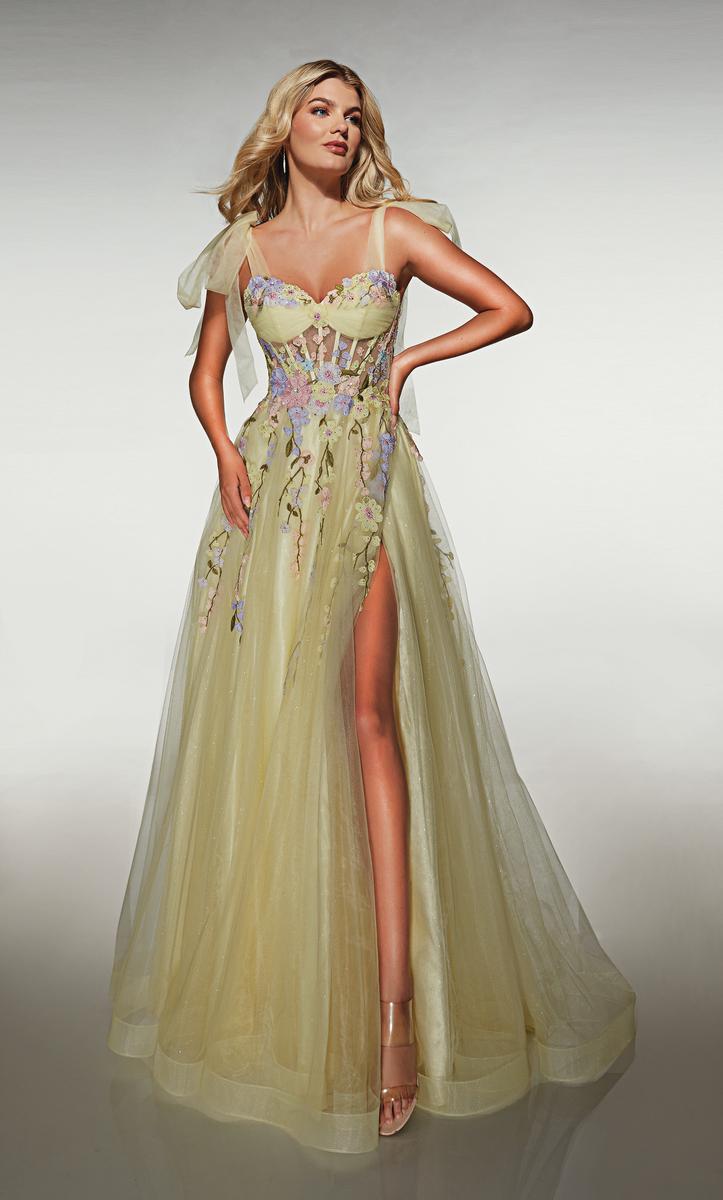 Alyce Paris Prom 62204 - Light Yellow