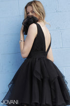 Jovani Short & Cocktail 62641 - Black