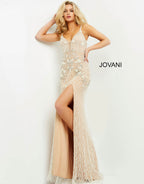 Jovani Evening 62885 - Ivory/Nude