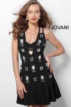 Jovani Short and Cocktail Dress 63338 - Black