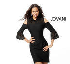 Jovani Short & Cocktail 63382 - Black