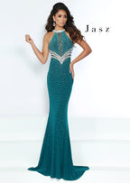 Jasz Couture Dress 6420 - Hunter