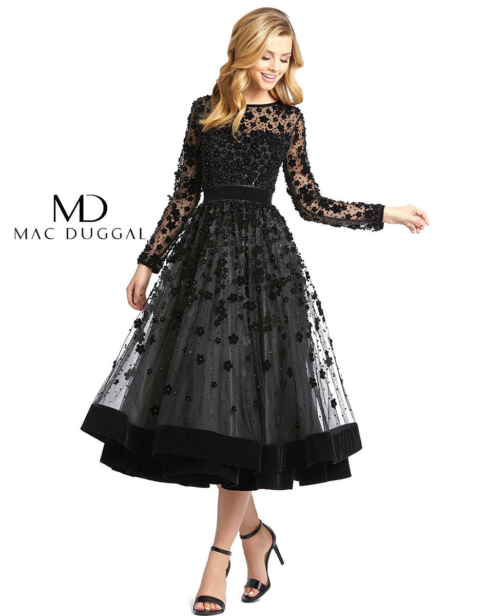 Cocktail by Mac Duggal Dress 67007 - Black