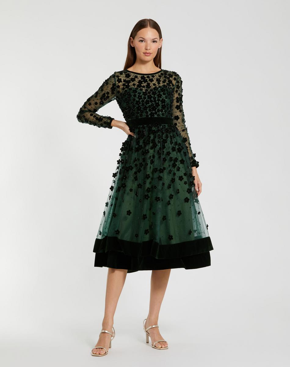 Cocktail by Mac Duggal Dress 67007 - Emerald