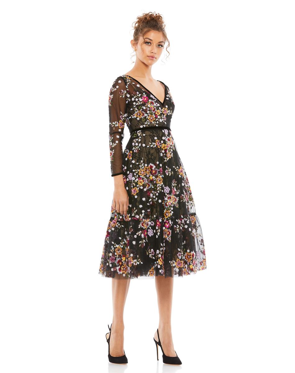 Cocktail by Mac Duggal Dress 67499 - Black Multi