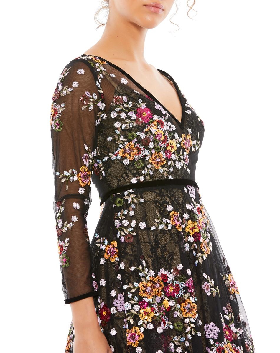 Cocktail by Mac Duggal Dress 67499 - Black Multi