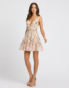 Cocktail by Mac Duggal Dress 67522 - Pastel Multi