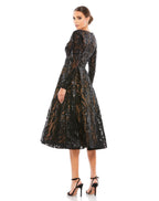 Cocktail by Mac Duggal Dress 67529 - Black/Nude