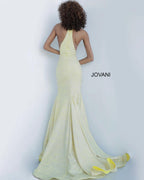 Jovani Prom 67563 - Yellow/Silver