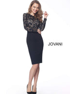 Jovani Evening 67754 - Black