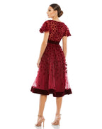 Cocktail by Mac Duggal Dress 67854 - Burgundy
