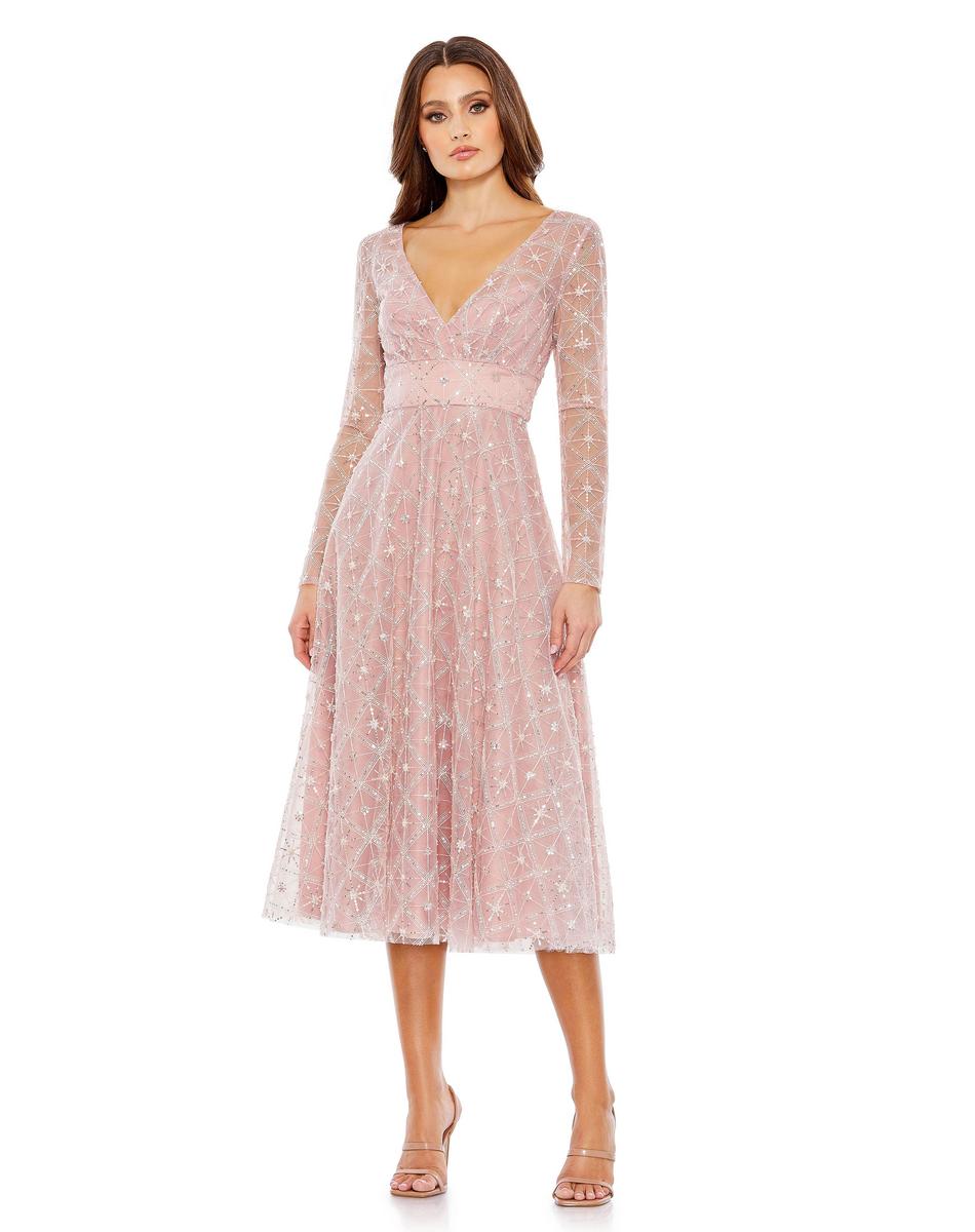 Cocktail by Mac Duggal Dress 68003 - Rose
