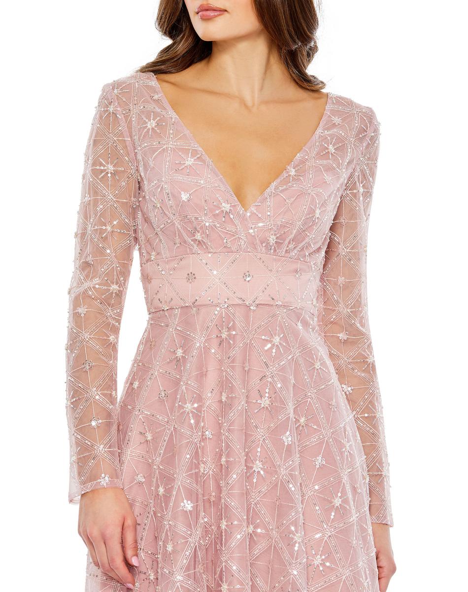 Cocktail by Mac Duggal Dress 68003 - Rose