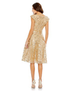 Cocktail by Mac Duggal Dress 68012 - Gold