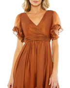 Cocktail by Mac Duggal Dress 68018 - Rust