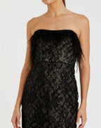Cocktail by Mac Duggal Dress 68140 - Black Nude