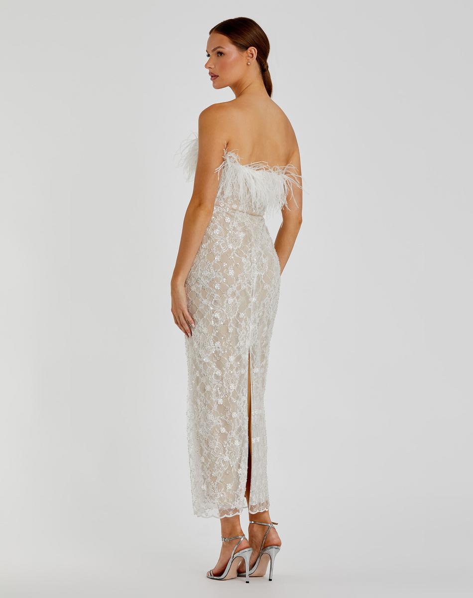 Cocktail by Mac Duggal Dress 68140 - White