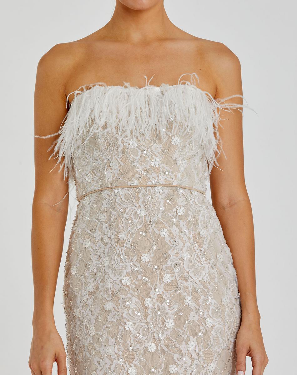 Cocktail by Mac Duggal Dress 68140 - White