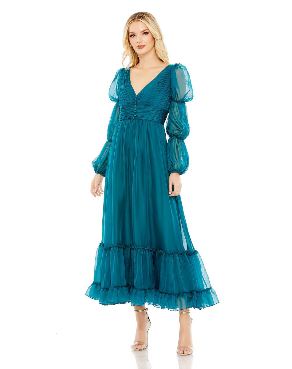 Cocktail by Mac Duggal Dress 68254 - Teal