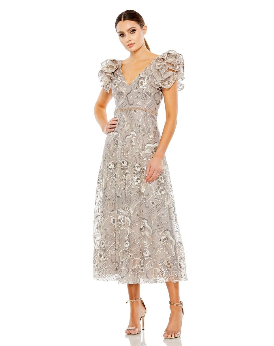 Cocktail by Mac Duggal Dress 68262 - Champagne