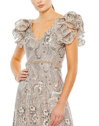 Cocktail by Mac Duggal Dress 68262 - Champagne