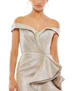 Cocktail by Mac Duggal Dress 68325 - Oyster