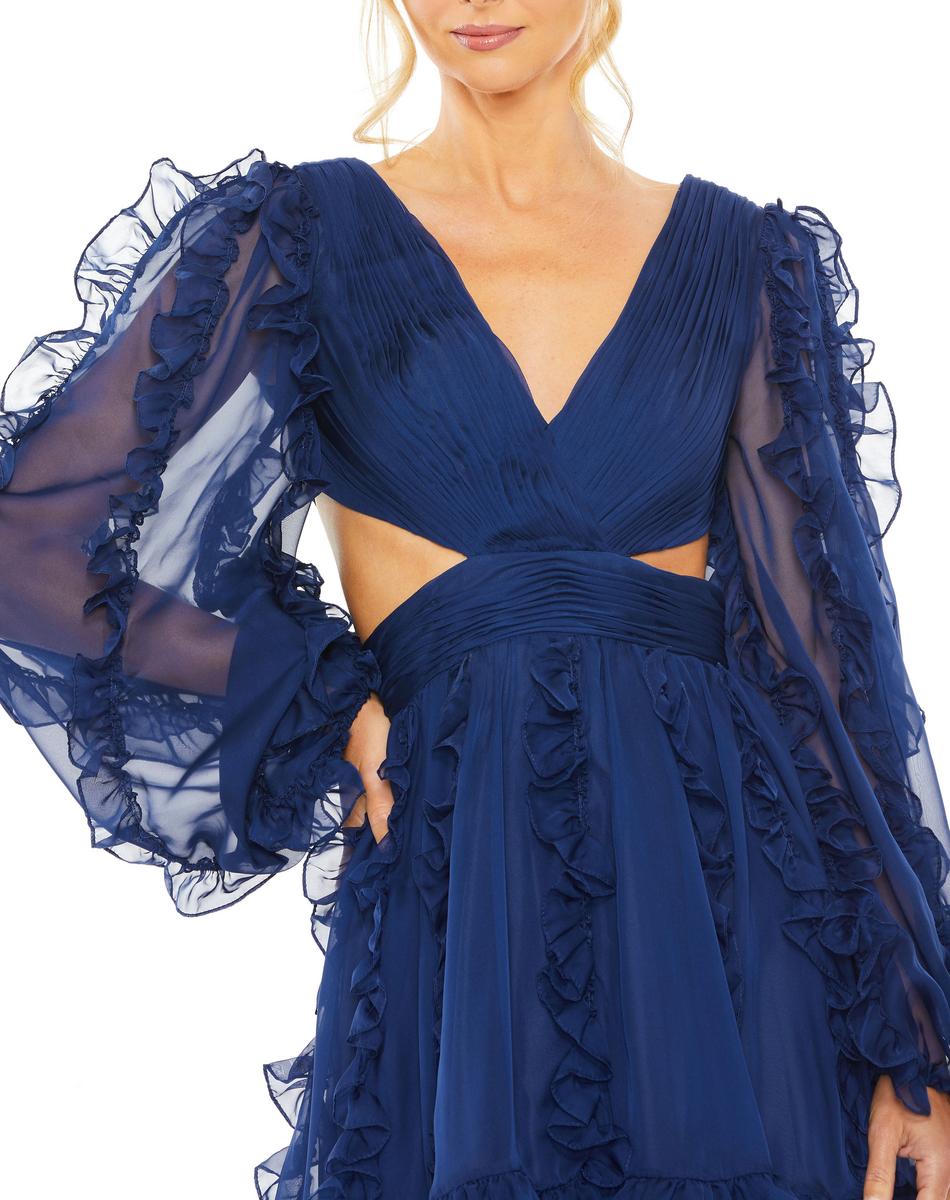 Cocktail by Mac Duggal Dress 68418 - Indigo