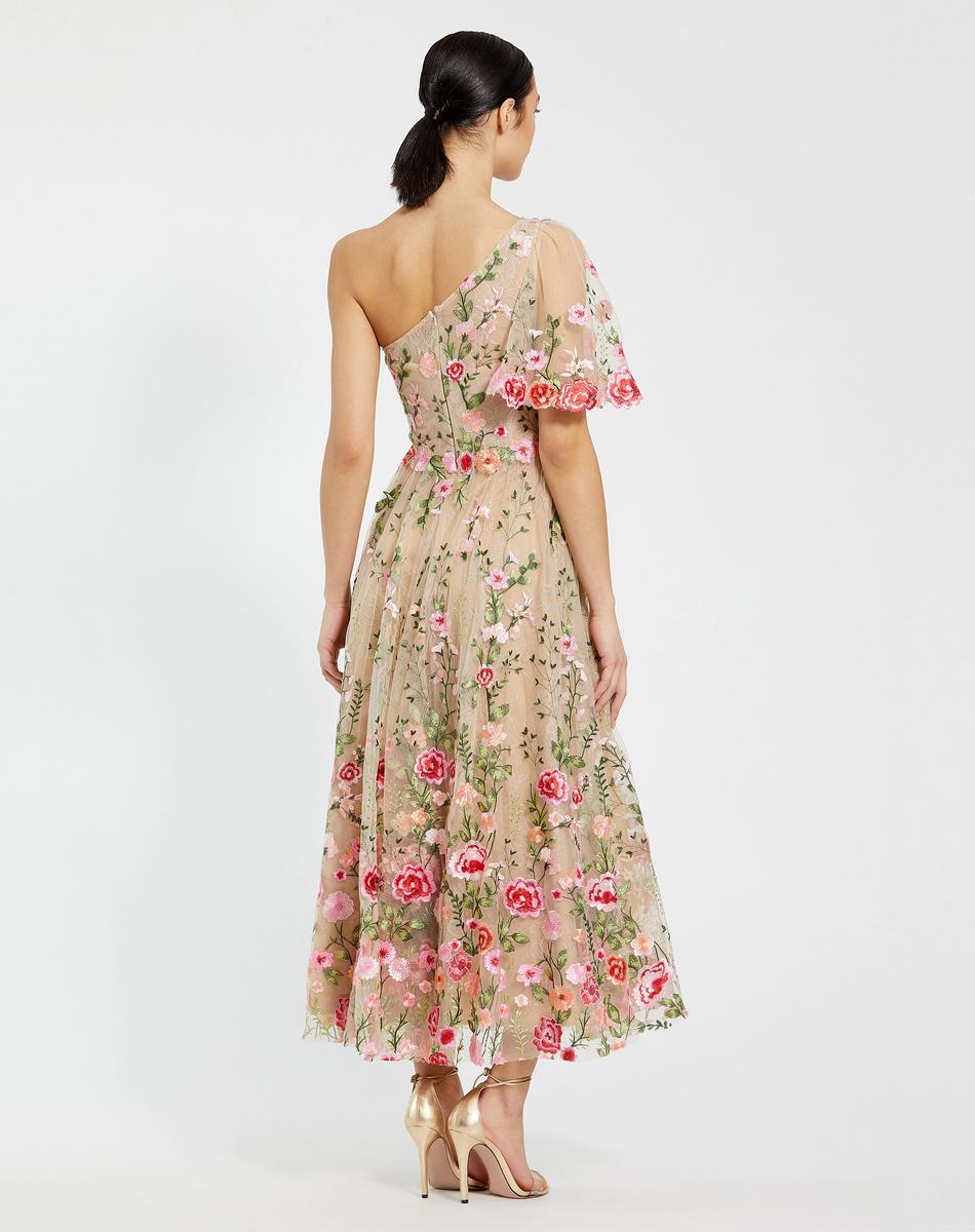 Cocktail by Mac Duggal Dress 68607 - Pink Multi