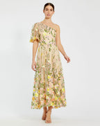 Cocktail by Mac Duggal Dress 68607 - Yellow Multi