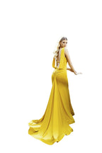 Nicole Bakti Dress 6989 - Chartreuse
