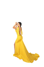 Nicole Bakti Dress 6989 - Chartreuse
