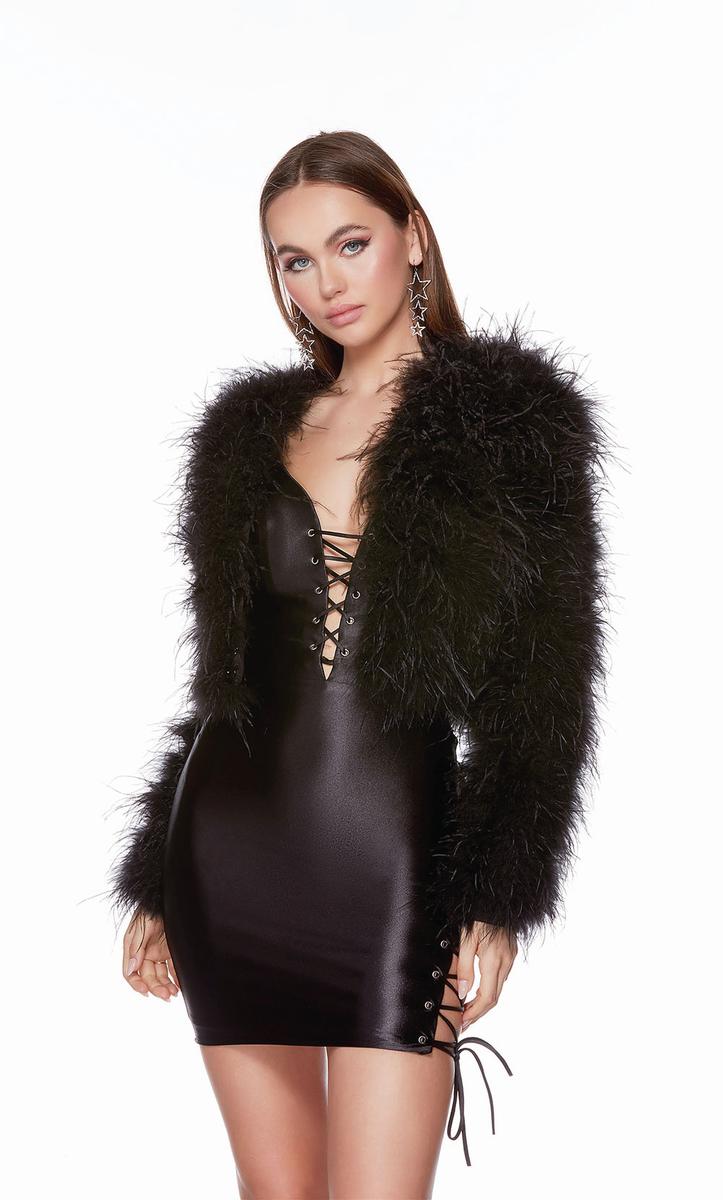 Alyce Paris Homecoming Dress 700 - Black