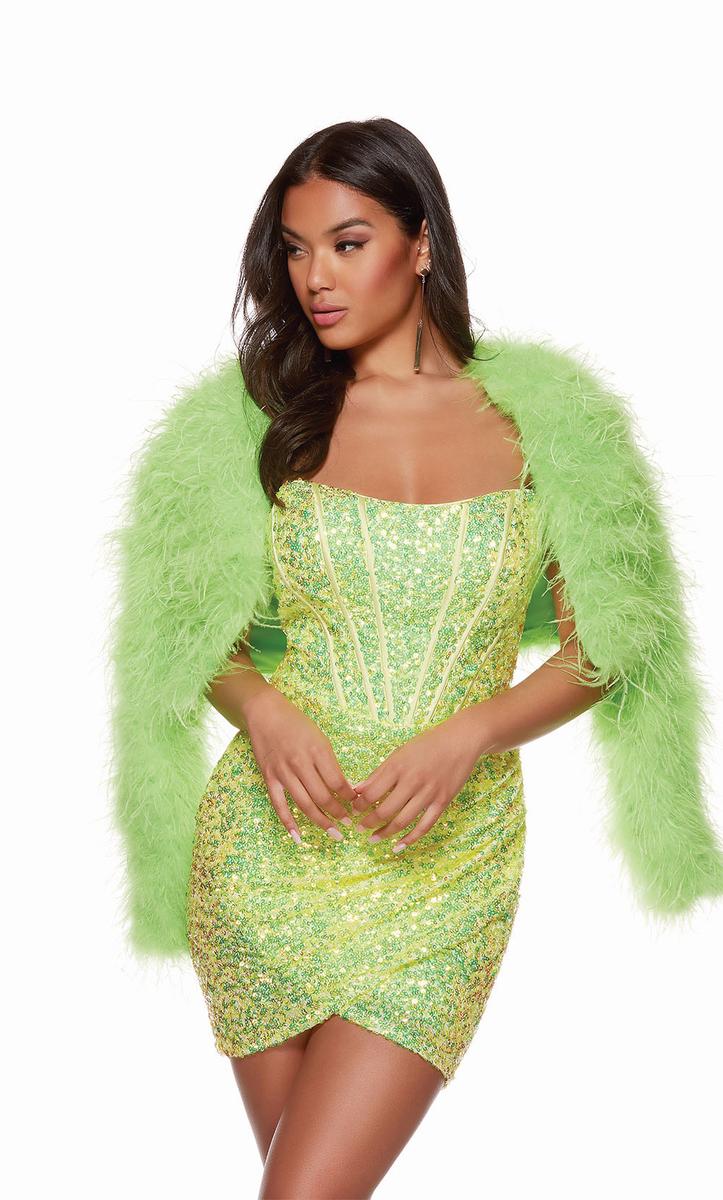 Alyce Paris Homecoming Dress 700 - Light Blue