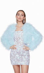 Alyce Paris Homecoming Dress 700 - Light Blue