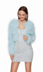 Alyce Paris Homecoming Dress 700 - Light Blue