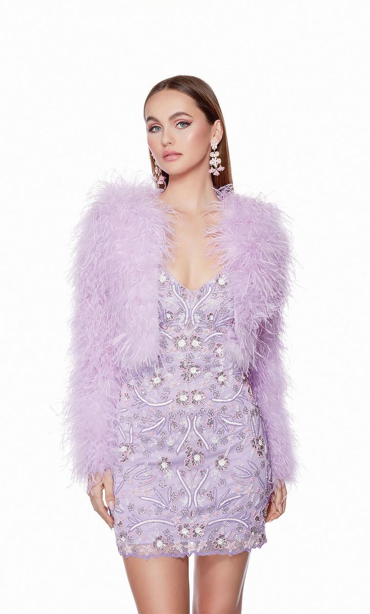 Alyce Paris Homecoming Dress 700 - Light Orchid