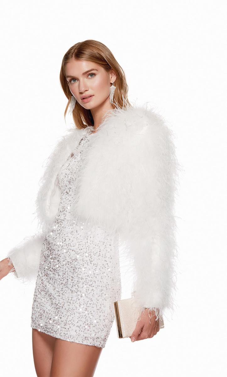 Alyce Paris Homecoming Dress 700 - White