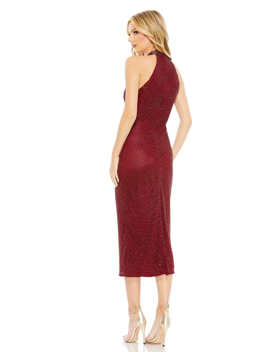 Cocktail by Mac Duggal Dress 70110 - Burgundy