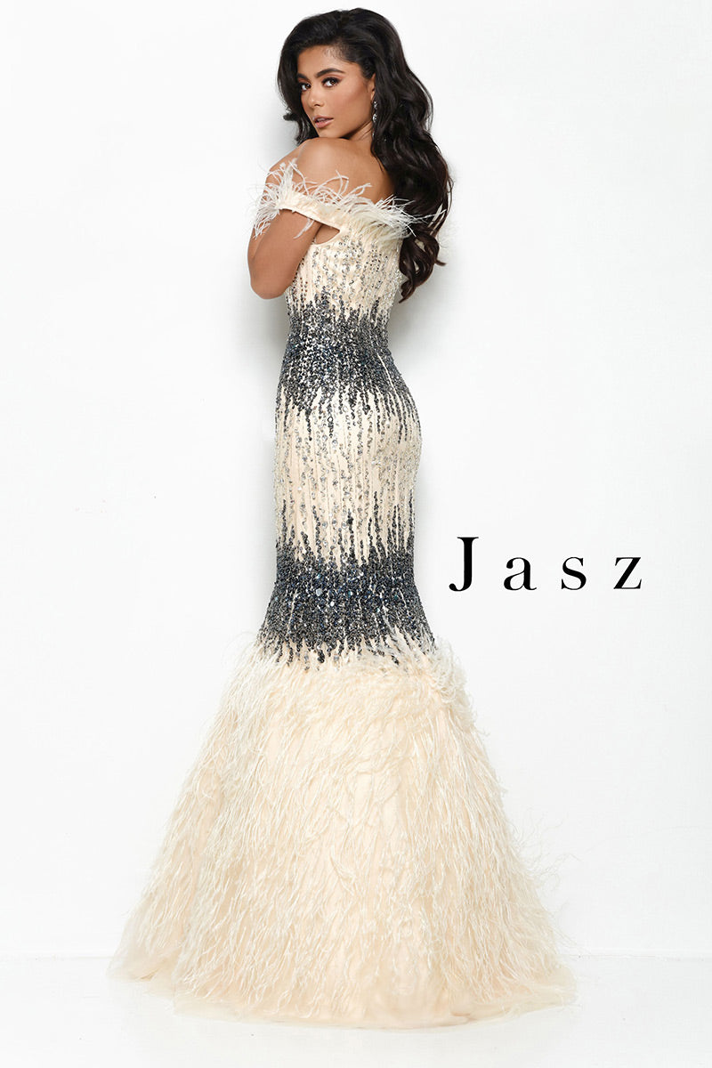 JASZ Couture 7012 - Nude/Gunmetal