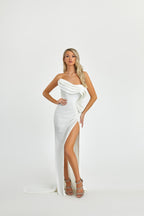 Nicole Bakti Dress 7038 - Silver