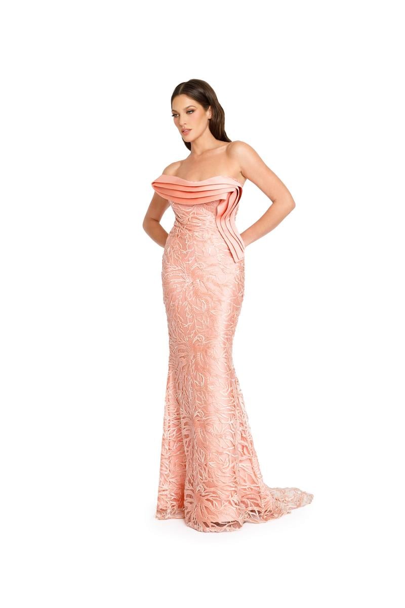 Nicole Bakti Dress 7096 - Champagne