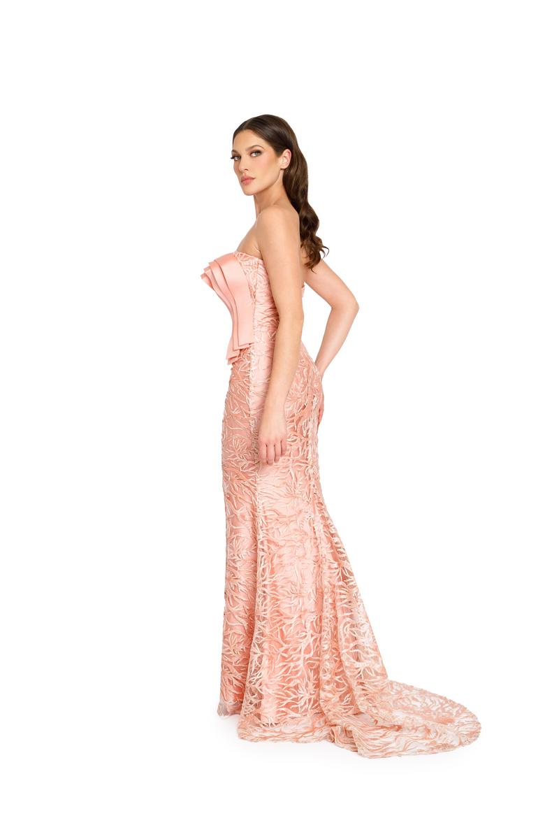 Nicole Bakti Dress 7096 - Champagne