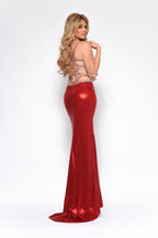 Jasz Couture Dress 7147 - Red