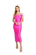 Nicole Bakti Dress 7190 - Fushia